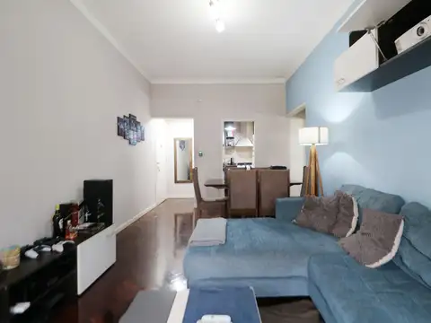 VENTA DPTO 2 AMB CON BALCON REMODELADO APTOCREDITO
