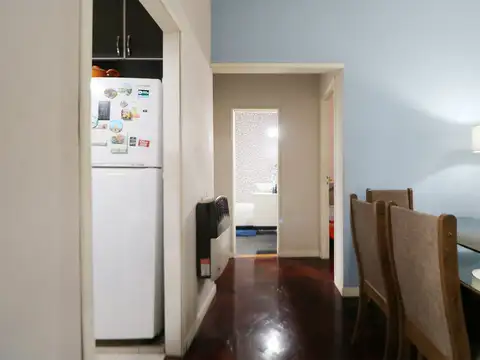 Departamento 2 ambientes con 1 baño