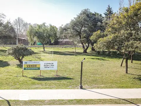 Terreno en Venta 35  mts Fondo