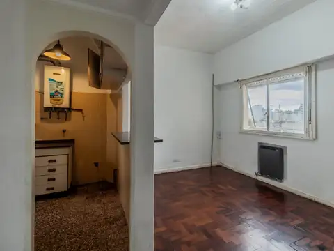 Departamento 2 ambientes con 1 baño