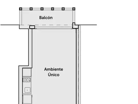 Departamento en Alquiler al Norte