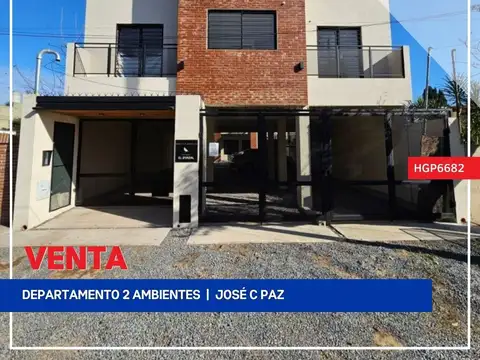 Departamento - Venta - Argentina, José C Paz -  Maestro Angel D'elia 4941