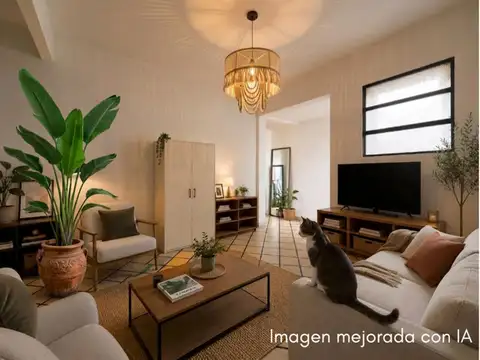 Depto Tipo Casa 2 ambientes con 1 baño