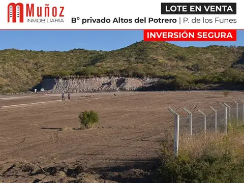 Terreno - Venta - Argentina, Potrero de los Funes