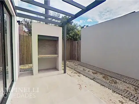 Casa 4 ambientes con 2 baños