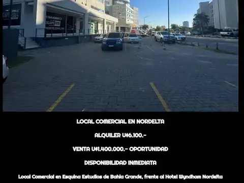 Local Comercial en Esquina ideal Concesionaria de autos 