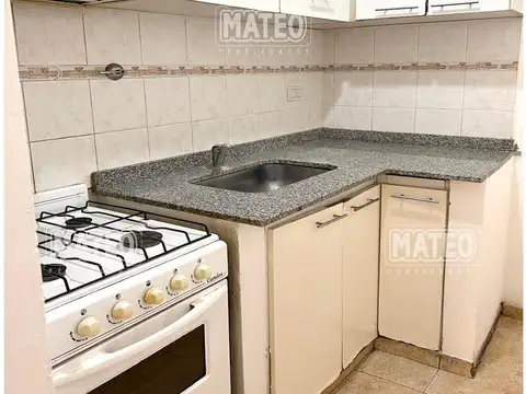 Departamento Monoambiente con 1 baño