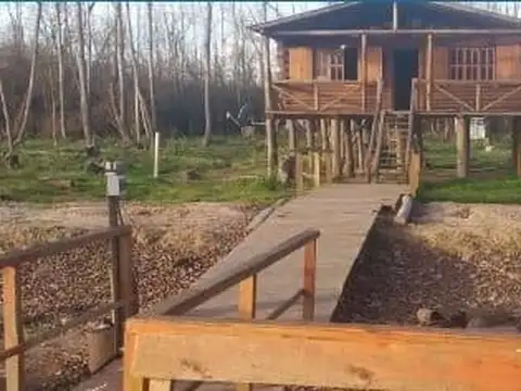 Venta Cabaña 6,7 Has de Terreno en Delta Altos de San Fernando 239m de Costa