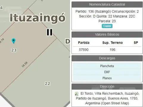 Casa 3 ambientes con 1 baño