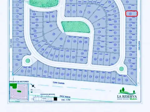 LOTE EN VENTA EN LA RESERVA HUDSON 478m2