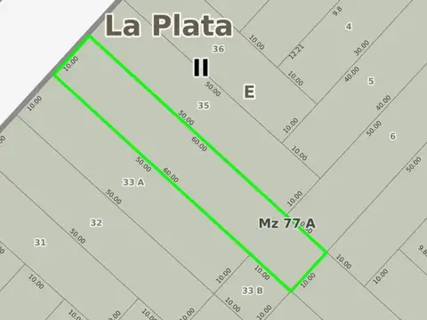 LOTE EN VENTA LA PLATA 600 METROS