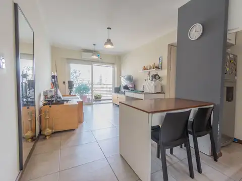 2 ambientes con balcón, terraza con parrilla y SUM