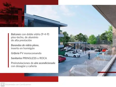 Departamento en Venta con 1 cocheras