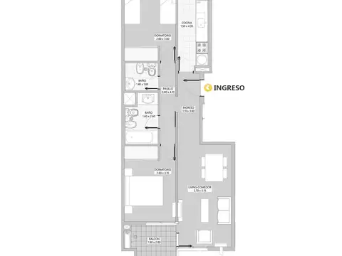 Departamento - Nuestra Señora de Lourdes
