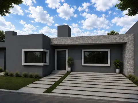 Casa 3 ambientes con 1 baño