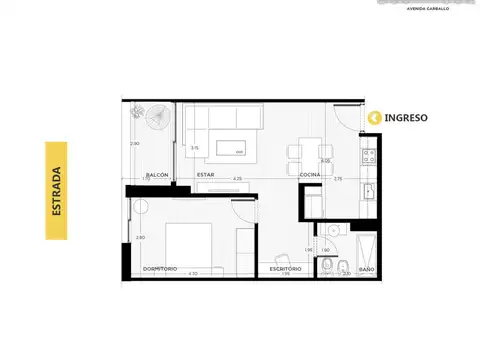 Departamento en Venta en Refinerias, Rosario