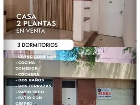 EN VENTA CASA DE 4 DORMITORIOS EN PELLEGRINI 3600
