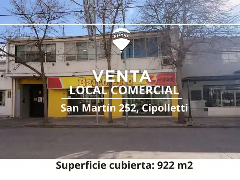 VENTA LOCAL, OFICINAS Y GALPÓN CENTRO CIPOLLETTI