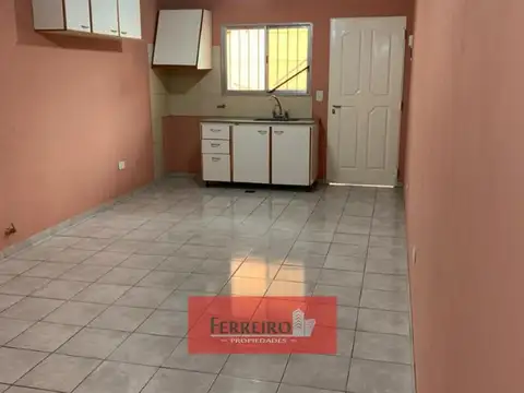 Departamento 2 ambientes con 1 baño