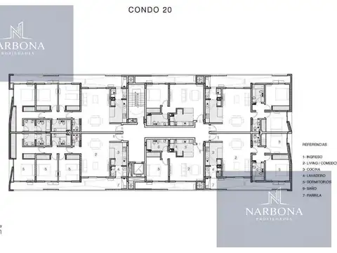 Departamento en Venta con 2 cocheras