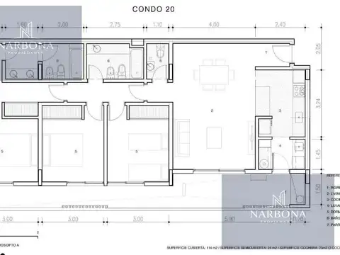 Departamento en Venta en Fisherton, USD 160.000