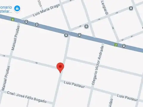 Intendente Revoredo e/ Juan Vucetich y Luis Pasteur