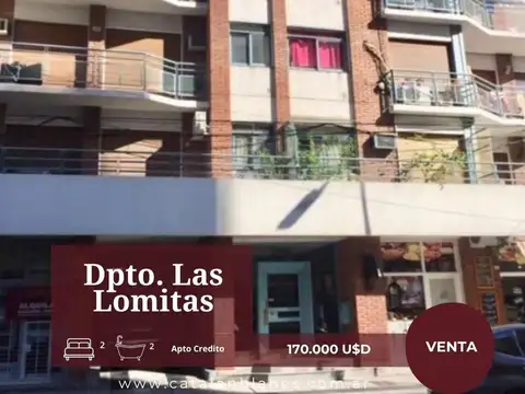 LOMAS - VENTA CON RENTA DEPARTAMENTO 3 AMBIENTES MUY BIEN UB
