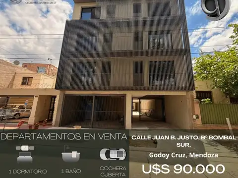 Departamento en venta c/ cochera en Godoy Cruz