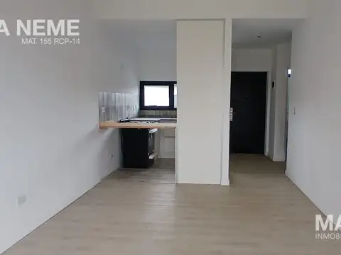 Departamento 2 ambientes con 1 baño