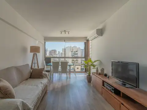 2 ambientes en venta con cochera, parrilla, pileta y SUM
