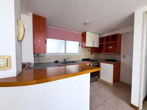 Departamento tipo loft de dos ambientes con balcon
