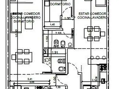 Departamento en Venta de 2 ambientes