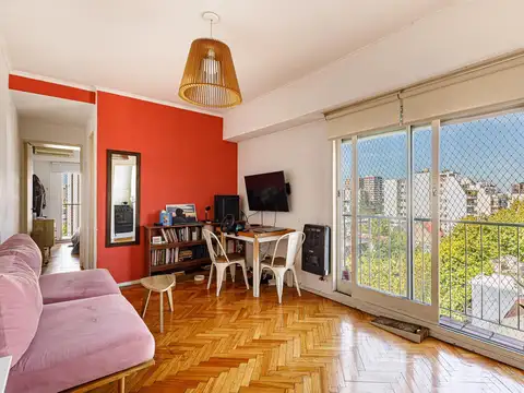 DEPARTAMENTO 2 AMBIENTES CON BALCÓN AL FRENTE ! EN EL HERMOSO BARRIO DE COLEGIALES.
