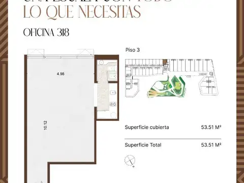 Martin Fierro 3600, Piso 3