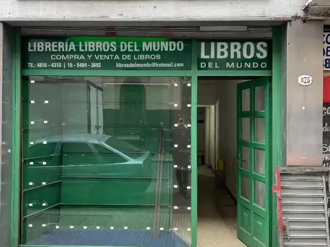 EXCELENTE LOCAL COMERCIAL  (a 2 cuadras de Ave Santa Fe).