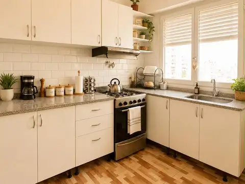Departamento 4 ambientes con 2 baños