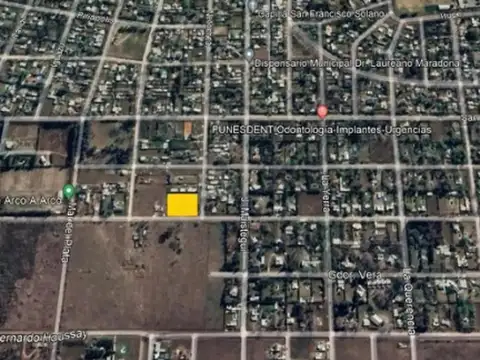 Terreno de grandes dimensiones y excelente ubicacion.