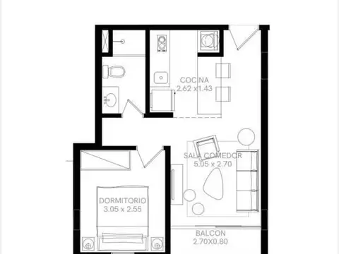Departamento en Venta 1 año
