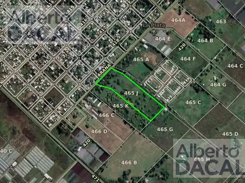 Fraccion en Venta en 155 e/ 419 y 422 Arturo Segui - Alberto Dacal Propiedades