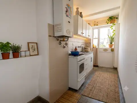 Departamento 2 ambientes con 1 baño