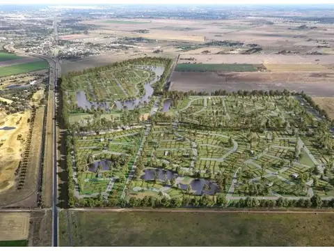 Terreno en Cinco Lagos - Ibarlucea - Barrio cerrado - Ruta 34 Km 10 - Lote 88