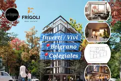 Emprendimiento en Colegiales de  1 y 2 Dormitorios