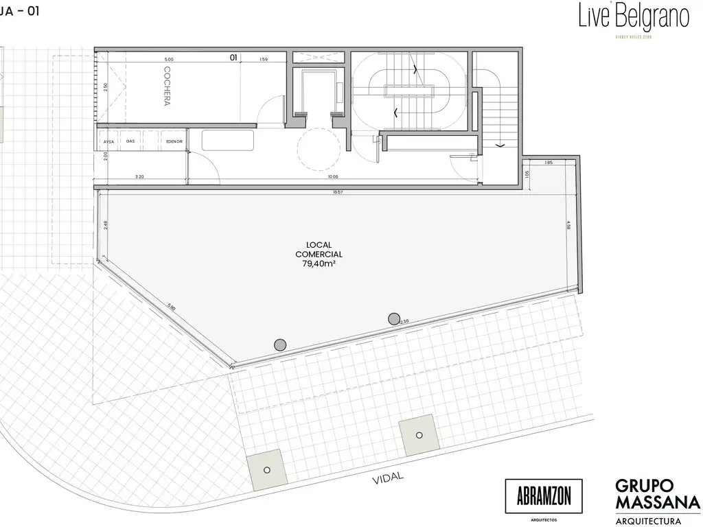 Emprendimiento en Colegiales - Etapa: En construcción