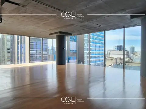 Oficina Monoambiente con 3 baños