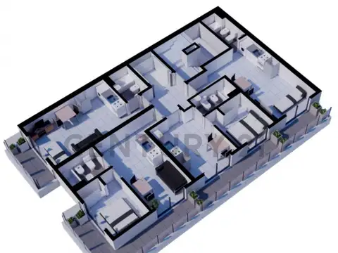 Departamento en Venta en Luis Agote, USD 46.000