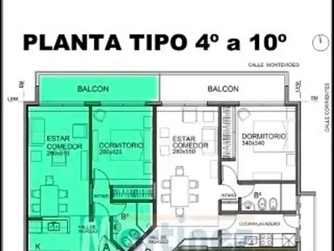 Departamento en Venta de Monoambiente