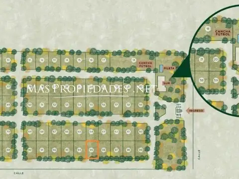 Venta Terreno / Lote interno en Santa Paula Ezeiza