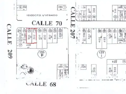 Dos lotes, 600m2 en venta en Villa Marítima Zabala, Necochea