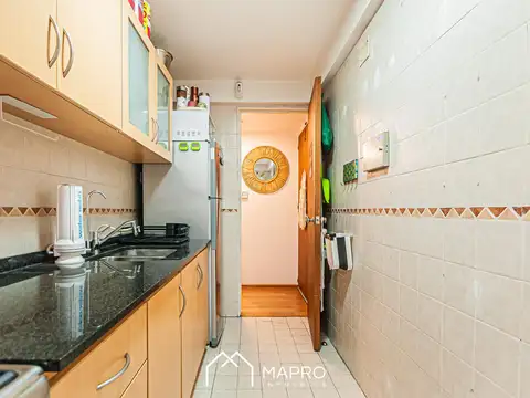 Departamento 2 ambientes con 1 baño