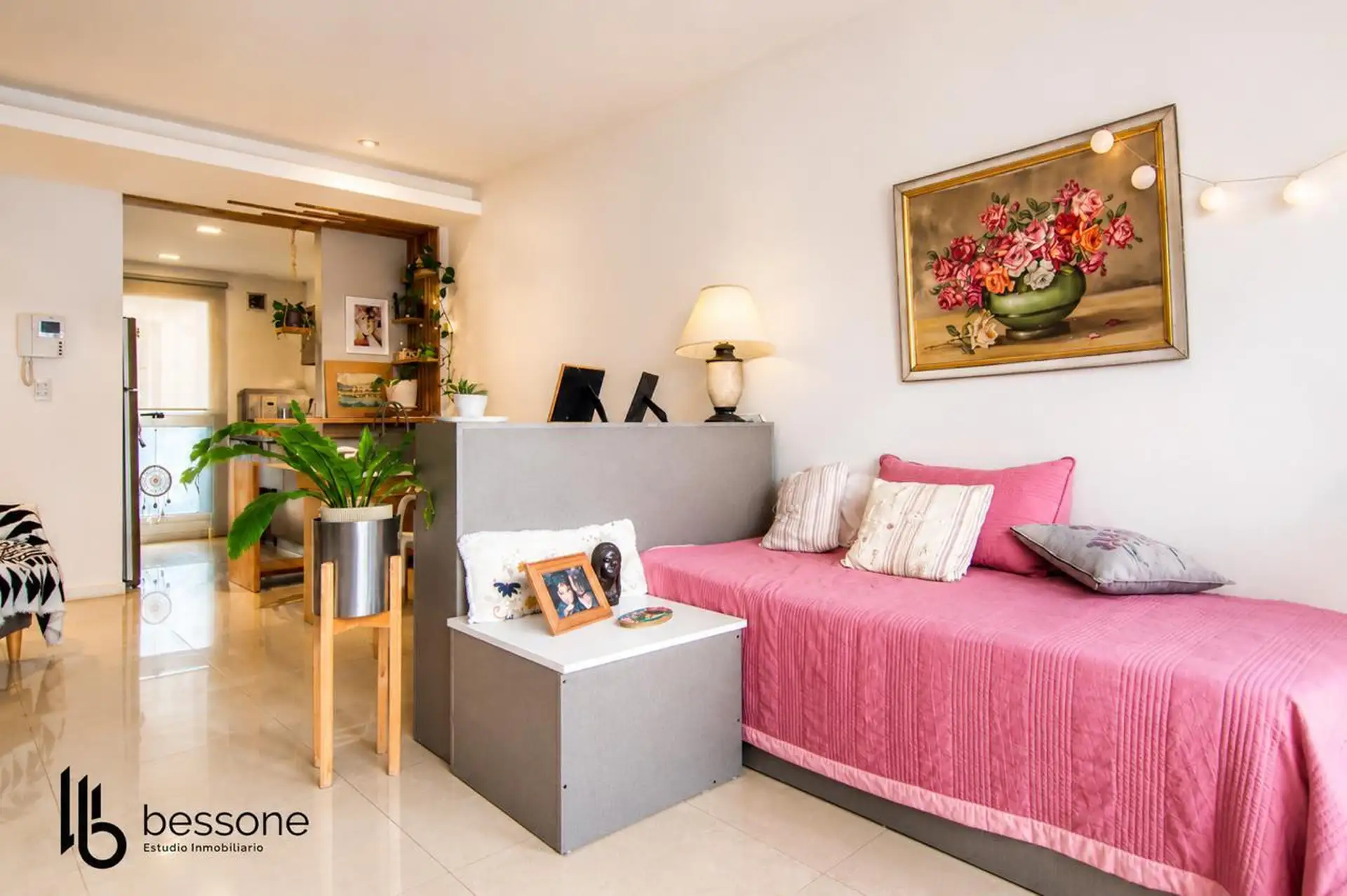 Depto monoambiente 36m² con pileta, terraza, gimnasio y SUM — La Perla